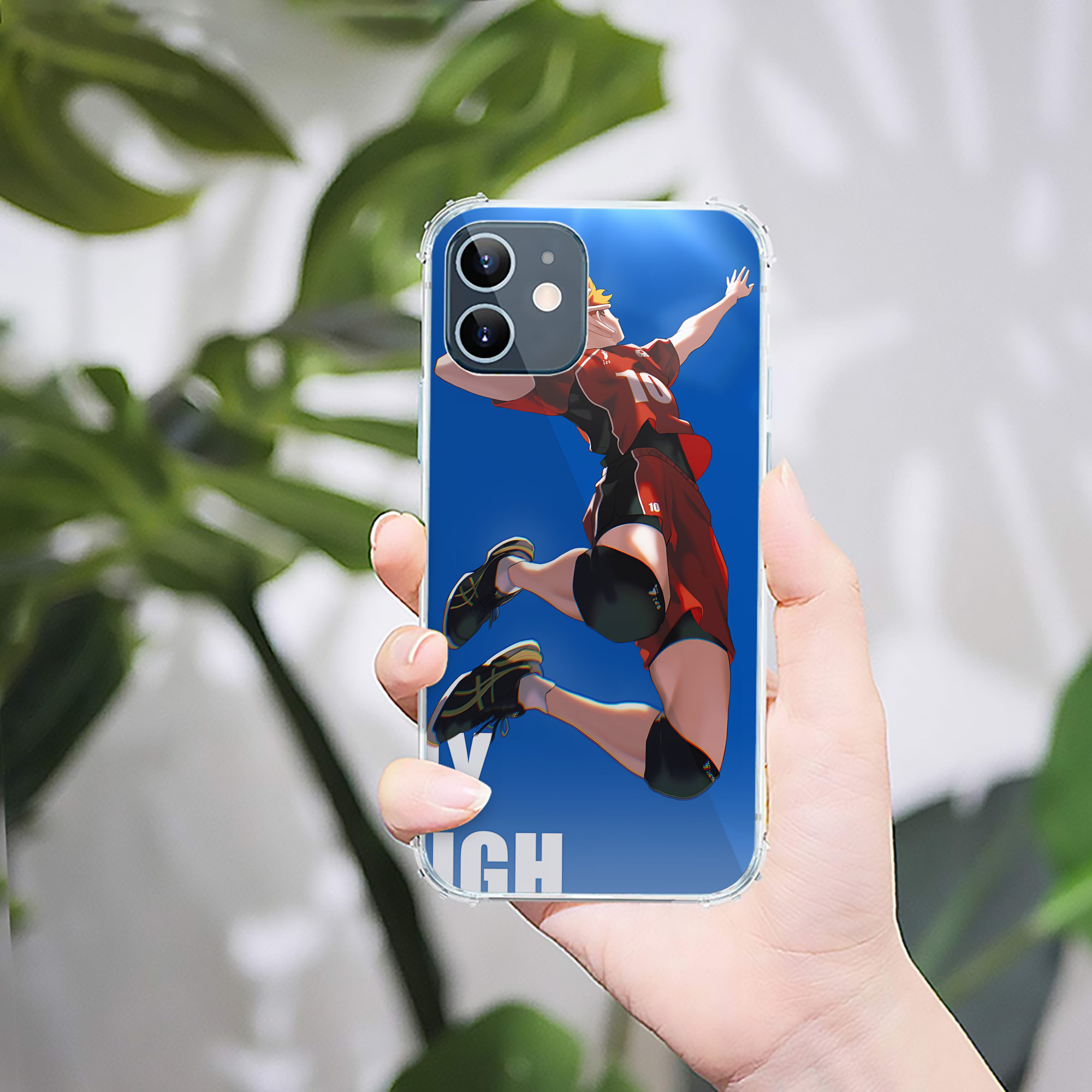 （画像用） ハイキュー!! Haikyu!! 【iPhone 12シリーズ対応】透明スマホケース（クリアソフトケース）
